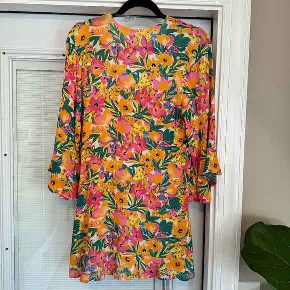 Anne Cole Floral/Tropical Swimsuit Coverup Size XS - Picture 3 of 8